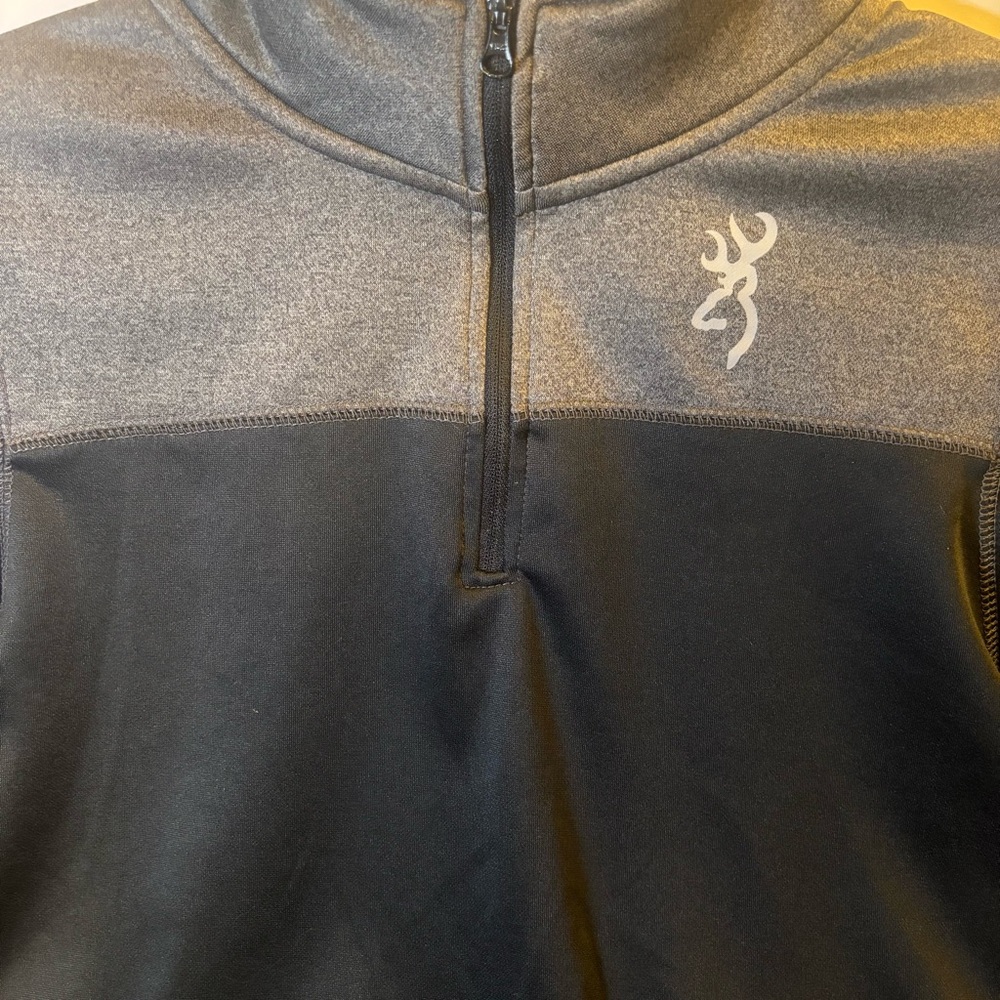Browning Men's Two-Tone Zip-Up Sweater